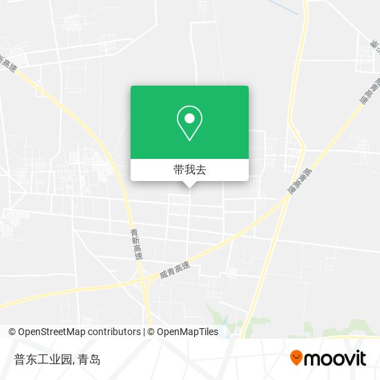 普东工业园地图