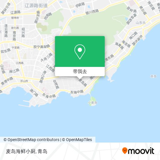 麦岛海鲜小厨地图