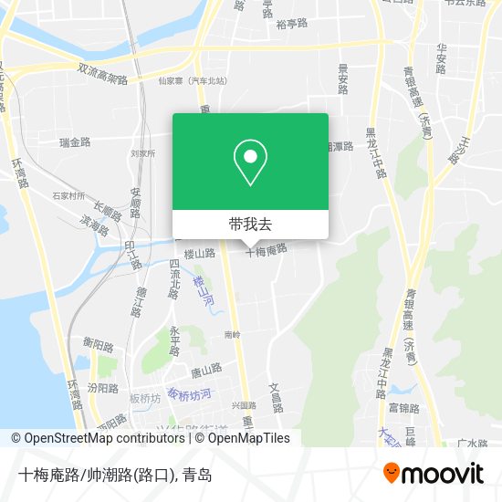 十梅庵路/帅潮路(路口)地图