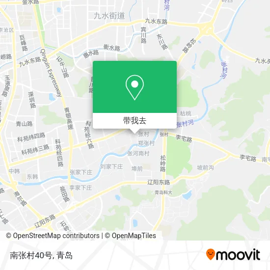 南张村40号地图