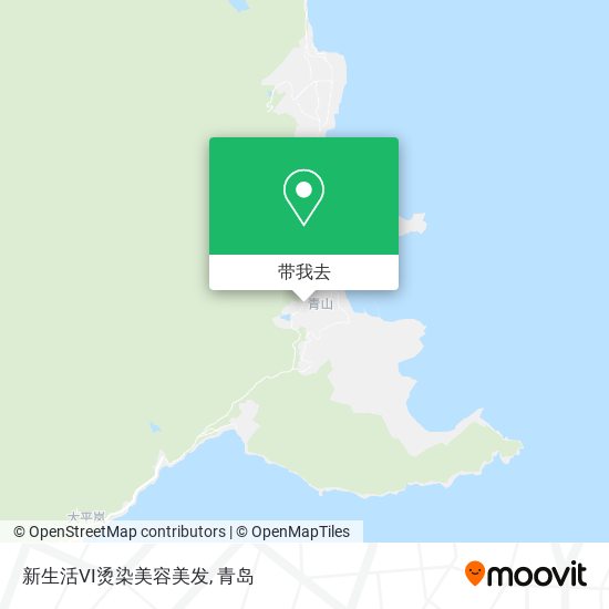 新生活VI烫染美容美发地图