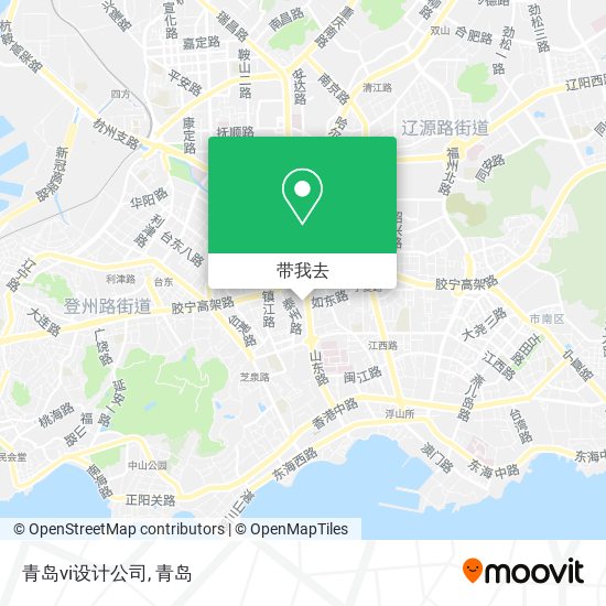 青岛vi设计公司地图