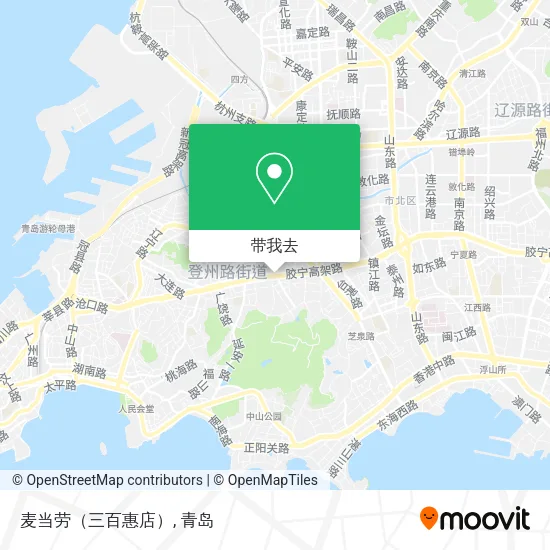 麦当劳（三百惠店）地图