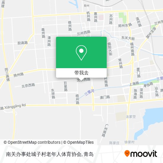 南关办事处城子村老年人体育协会地图