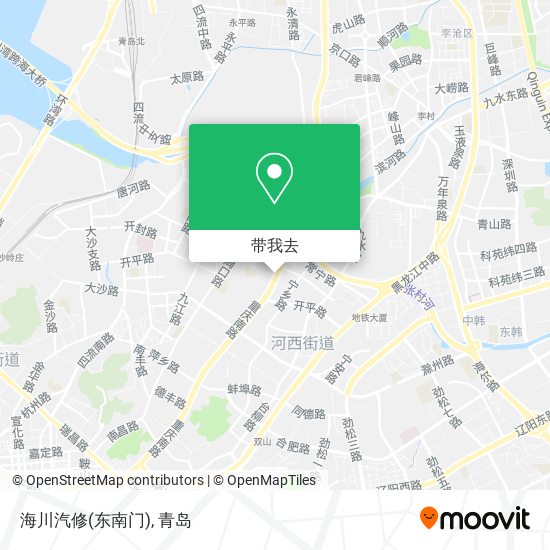 海川汽修(东南门)地图
