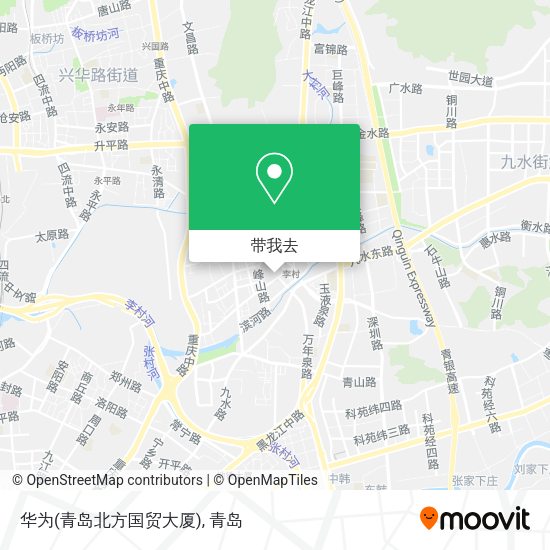 华为(青岛北方国贸大厦)地图