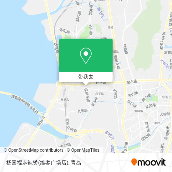 杨国福麻辣烫(维客广场店)地图