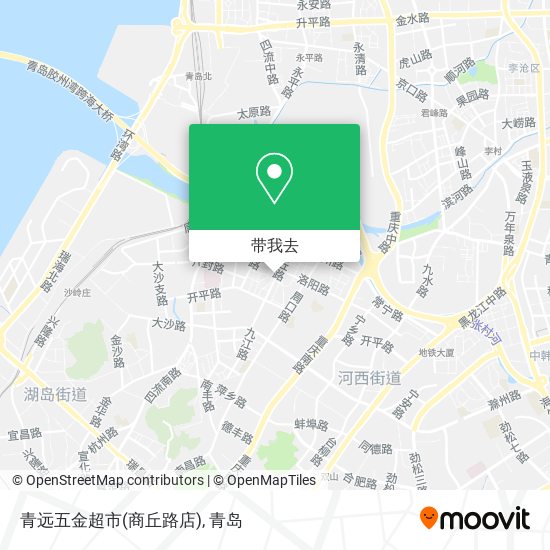 青远五金超市(商丘路店)地图