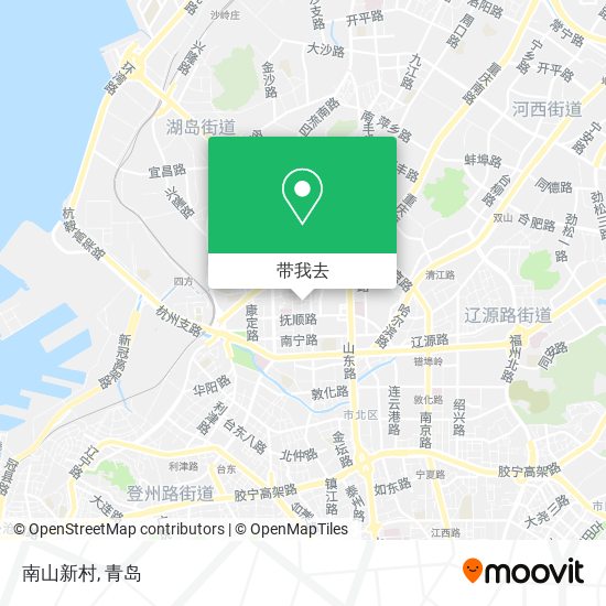 南山新村地图