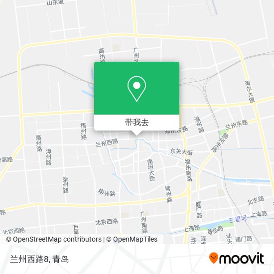 兰州西路8地图