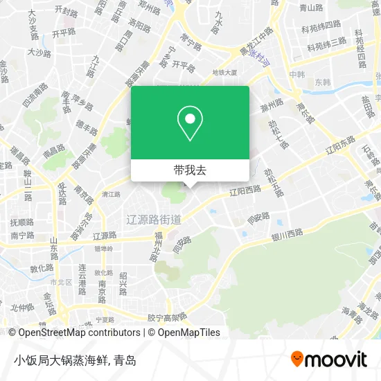 小饭局大锅蒸海鲜地图