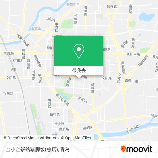 金小金饭馆猪脚饭(总店)地图