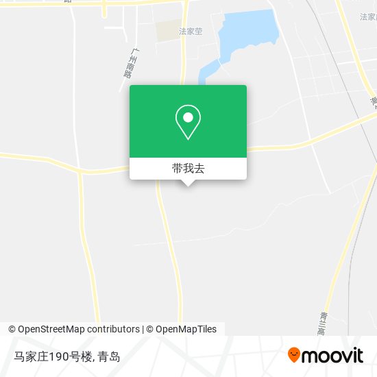 马家庄190号楼地图