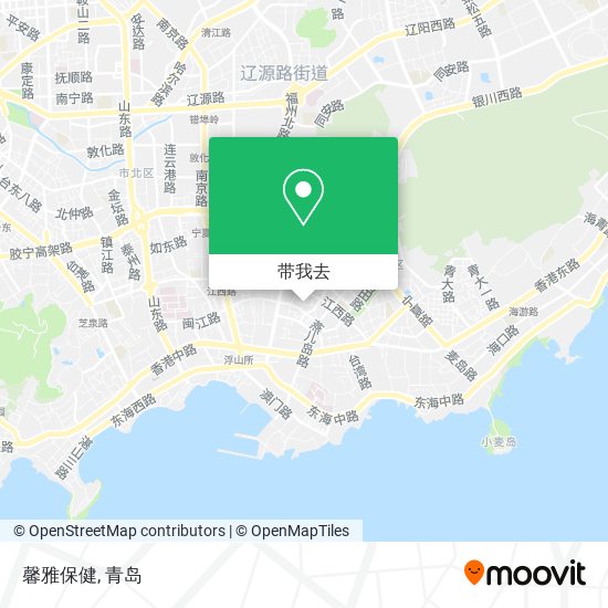 馨雅保健地图