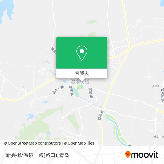 新兴街/温泉一路(路口)地图