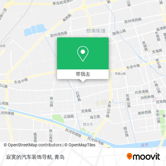 寂寞的汽车装饰导航地图