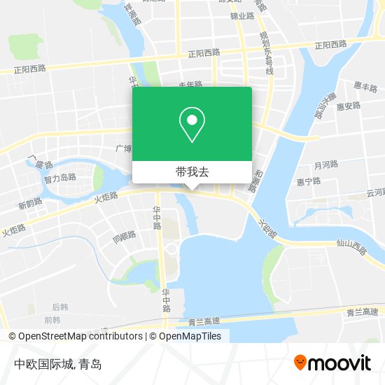中欧国际城地图