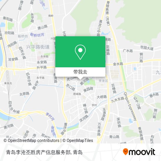 青岛李沧丕胜房产信息服务部地图
