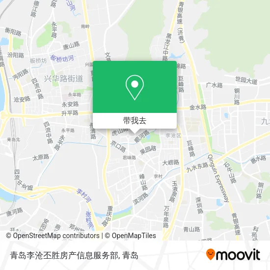 青岛李沧丕胜房产信息服务部地图