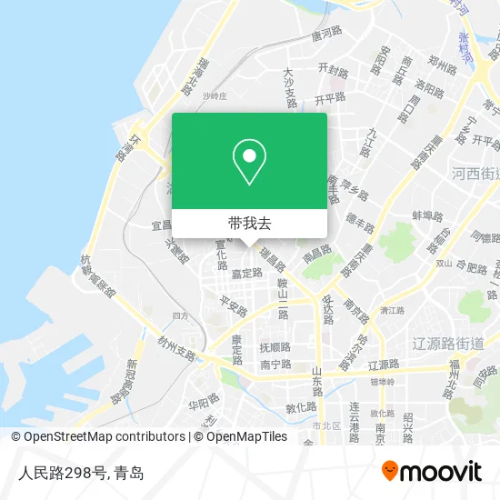 人民路298号地图