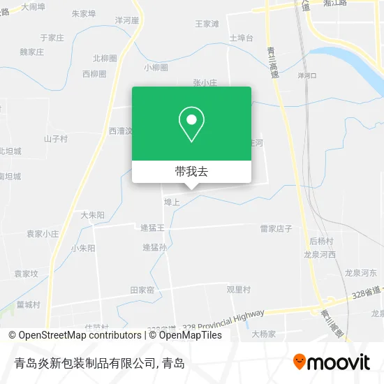 青岛炎新包装制品有限公司地图