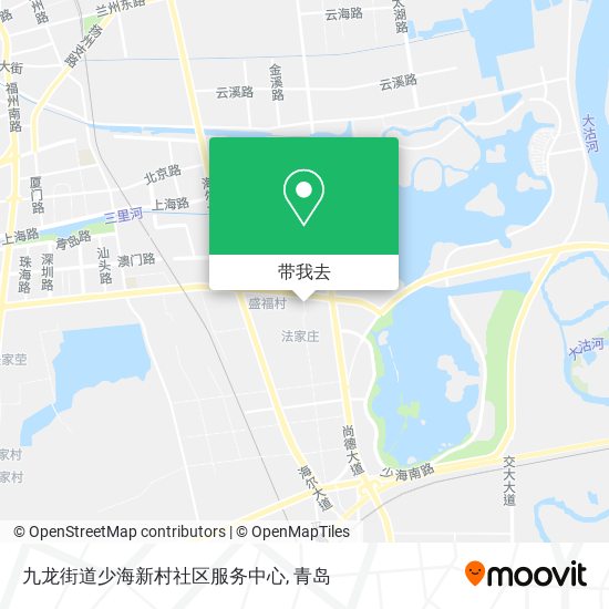 九龙街道少海新村社区服务中心地图
