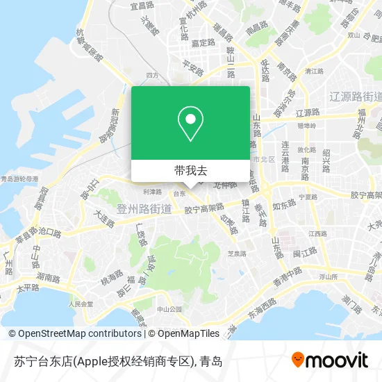 苏宁台东店(Apple授权经销商专区)地图