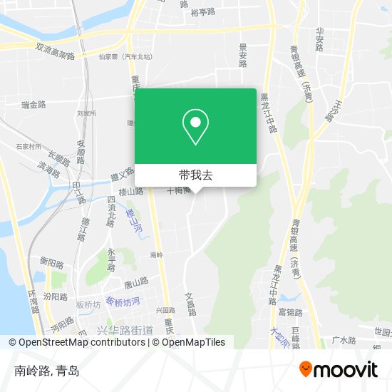 南岭路地图