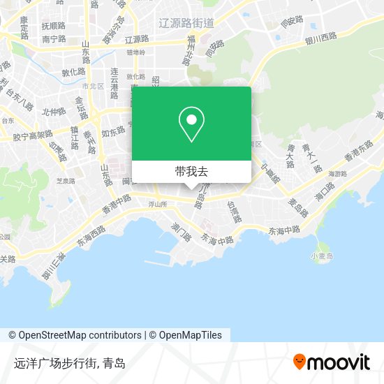 远洋广场步行街地图