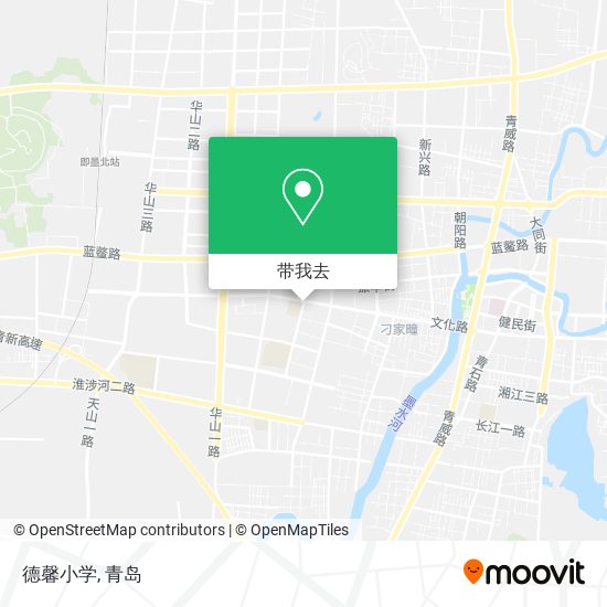 德馨小学地图