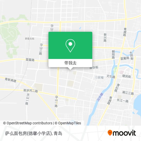 萨么面包房(德馨小学店)地图