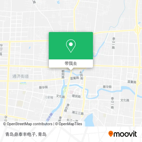 青岛鼎泰丰电子地图