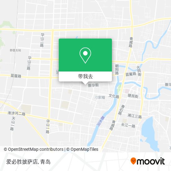 爱必胜披萨店地图