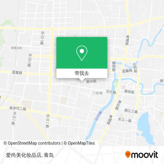 爱尚美化妆品店地图