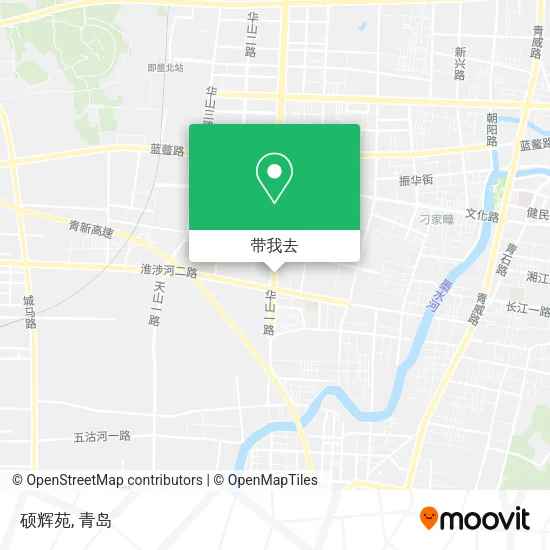 硕辉苑地图