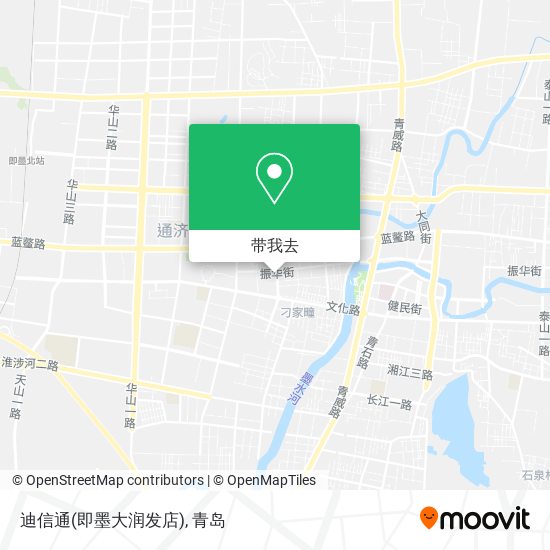 迪信通(即墨大润发店)地图