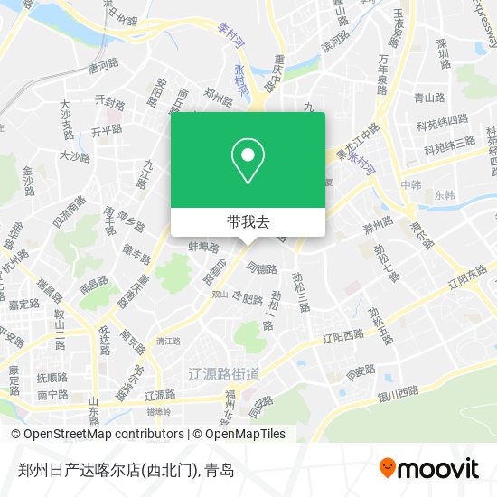 郑州日产达喀尔店(西北门)地图