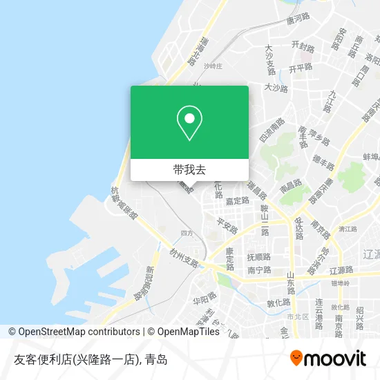 友客便利店(兴隆路一店)地图