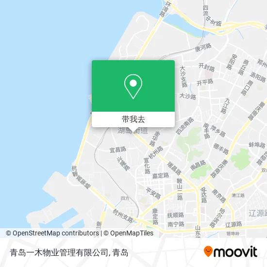 青岛一木物业管理有限公司地图