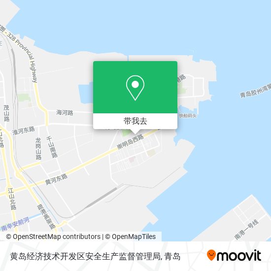 黄岛经济技术开发区安全生产监督管理局地图