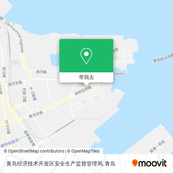 黄岛经济技术开发区安全生产监督管理局地图