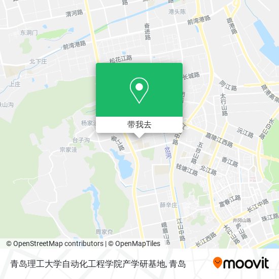 青岛理工大学自动化工程学院产学研基地地图