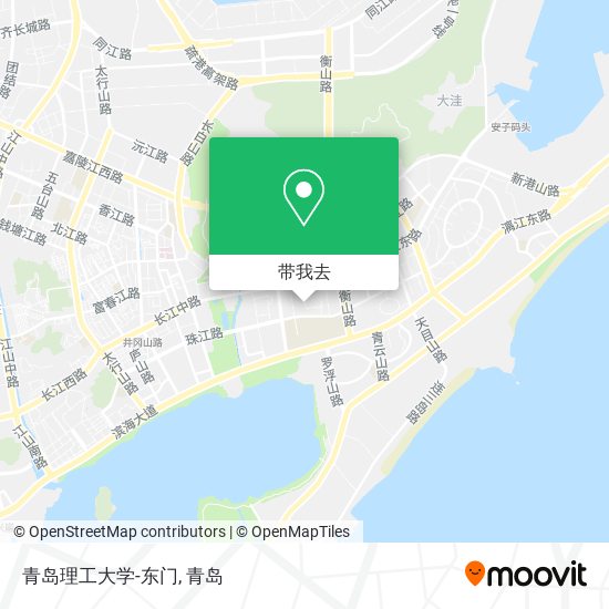 青岛理工大学-东门地图
