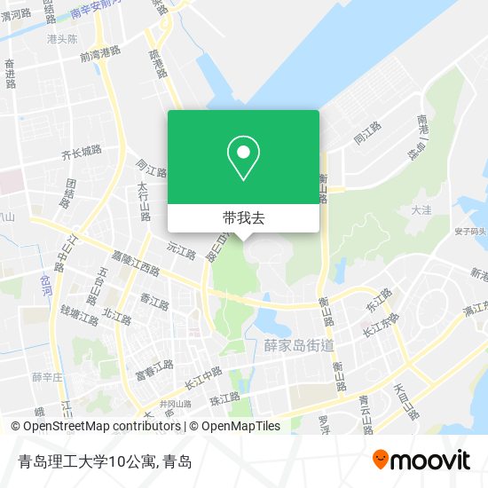 青岛理工大学10公寓地图