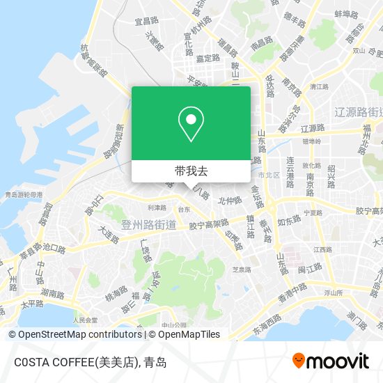 C0STA COFFEE(美美店)地图