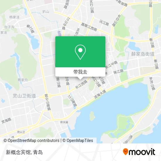 新概念宾馆地图