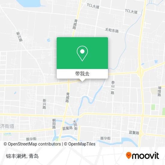 锦丰涮烤地图