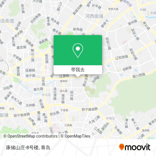 康储山庄-8号楼地图