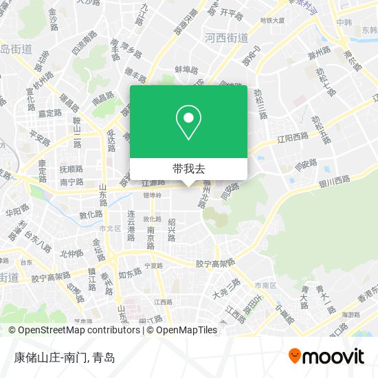 康储山庄-南门地图