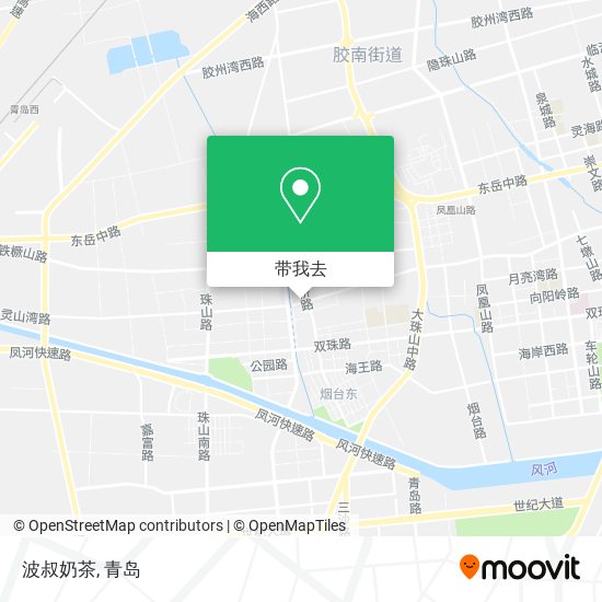 波叔奶茶地图